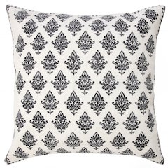 Traditional Fairytale Motif Bordered Throw Pillow