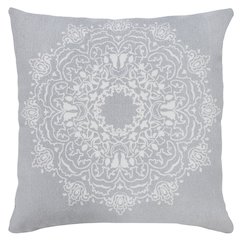 Bohemian Mandala Medallion Throw Pillow