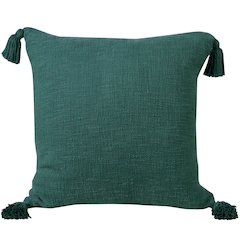 Insignia Cotton Poly Filled Pillow in Green, 20" x 20"