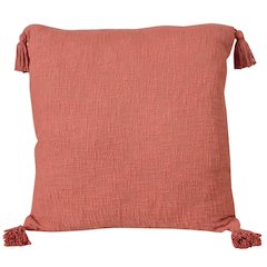 Insignia Cotton Poly Filled Pillow in Red/Orange, 20" x 20"