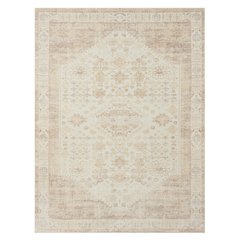 Aria Durable Performance Area Rug Indoor in Beige, 7'10" x 9'10"