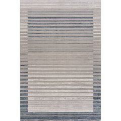 Imagine Durable Performance Area Rug Indoor in Cream/Blue, 9'6" x 13'