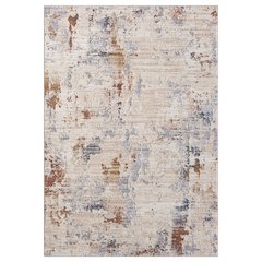 Lancaster Performance Blend Area Rug Indoor in Beige/Red, 7'9" X 9'9"