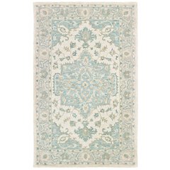 Modern Traditions Wool Area Rug Indoor in Blue/Gray, 9' x 12'
