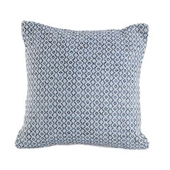 Blue Diamond Throw Pillow
