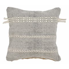 Handwoven Cottage Throw Pillow