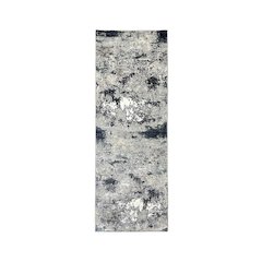 Antalya Durable Performance Area Rug Indoor in Gray/Green, 2'6" x 8'