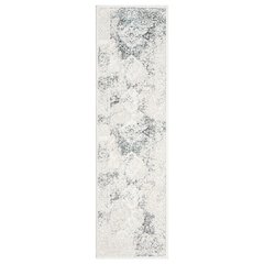 Antalya Durable Performance Area Rug Indoor in Beige/Blue, 2' x 7'