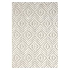 Atlas Durable Performance Area Rug Outdoor in Ivory, 5' x 7'
