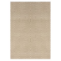 Atlas Durable Performance Area Rug Outdoor in Beige, 5' x 7'