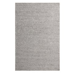 Bergen Wool Blend Area Rug Indoor in Gray/Silver, 2' x 3'