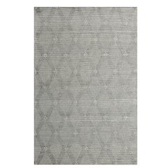 Bergen Wool Blend Area Rug Indoor in Blue/Gray, 2' x 3'