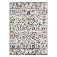 Bristol Performance Blend Area Rug Indoor in Ivory/Multicolored, 5' x 7'