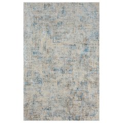 Cheshire Viscose Blend Area Rug Indoor in Blue/Gray, 2' x 3'