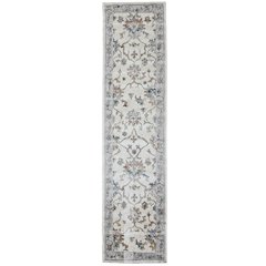 Gala Durable Performance Area Rug Indoor in Ivory/Multicolored, 2'3" x 8'9"