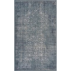 Imagine Durable Performance Area Rug Indoor in Blue/Blue, 7'9" x 10'9"