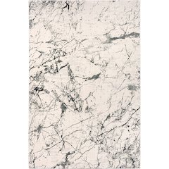 Imagine Durable Performance Area Rug Indoor in Ivory/Gray, 1'10" x 3'