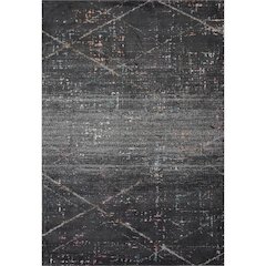 Impulse Performance Blend Area Rug Indoor in Black/Pink, 5' x 7'6"