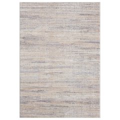 Lancaster Performance Blend Area Rug Indoor in Gray/Beige, 4' X 6'