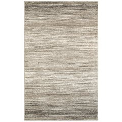 Matrix Olefin Area Rug Indoor in Beige/White, 5'2" x 7'2"