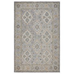 Modern Traditions Wool Area Rug Indoor in Blue, 5' x 7'9"