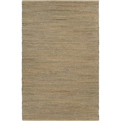 Natural Fiber Jute Blend Area Rug Indoor in Tan/Multicolored, 7'9" x 9'9"