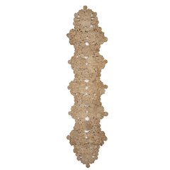 Bordered Braided Jute Table Runner