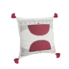 Reflective Sun Geometric Throw Pillow