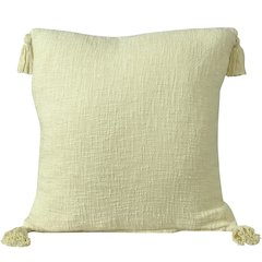 Insignia Cotton Poly Filled Pillow in Yellow, 20" x 20"