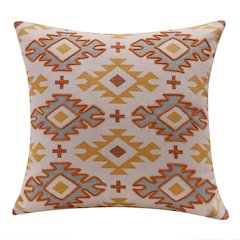 Sedona Cotton Poly Filled Pillow in Yellow/Orange, 20" x 20"