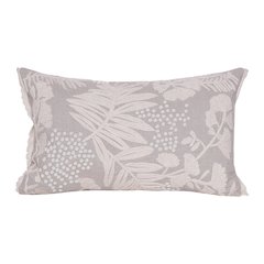 Odyssey Linen Poly Filled Pillow in Cream/Beige, 16" x 24"