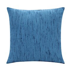 Stacy Garcia Linen Blend Poly Filled Pillow in Blue, 20" x 20"