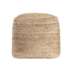 Shashi Pouf Pouf  Finish in Beige/Tan 18" x 18" x 18"