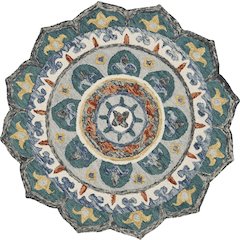 Eclectic Floral Mandala Indoor Area Rug