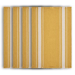 Striped Sunny Day Fringed Place Mat