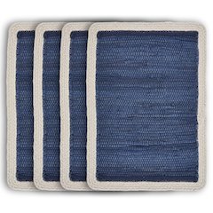 Bordered Indigo Place Mat