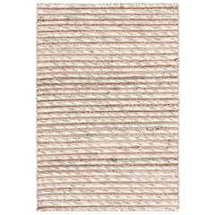 Silver and Jute Area Rug