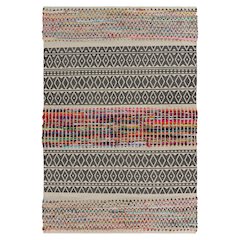 Evette Rios Vogue Traditional Geometric Chindi Area Rug, 3' x 5'