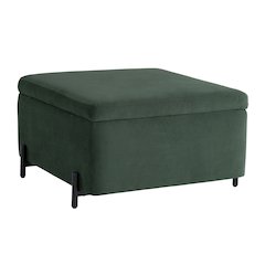 Kona Storage Ottoman Large Green