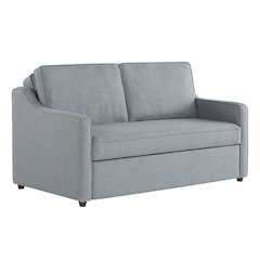 Carey Convertible Sofa Light Gray