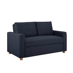 Tyler Convertible Sofa Navy Woven