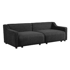 Glenmont Convertible Sofa Black