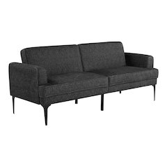Paulie Convertible Sofa Black
