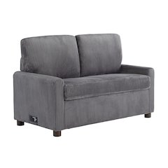 Drew Loveseat Pull-Out Sleeper Gray