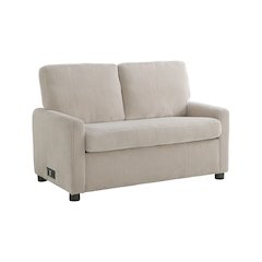 Drew Loveseat Pull-Out Sleeper Beige
