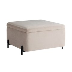 Kona Storage Ottoman Large Taupe