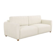 Galloway Convertible Sofa Ivory Boucle