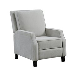 Shiloh Push Back Recliner Light Grey