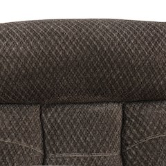 Brown Cashmere Fleece Living Room Recliner Intelligent 2-Piece Sofa Set