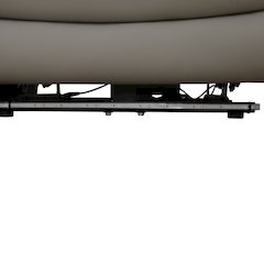 Max Power Recliner Living Room Loveseat with LED Light Grey